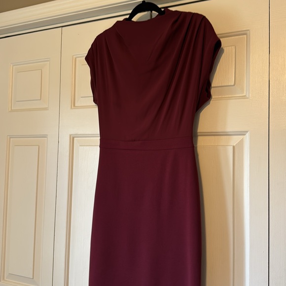 Express Burgundy Dress - Picture 1 of 6